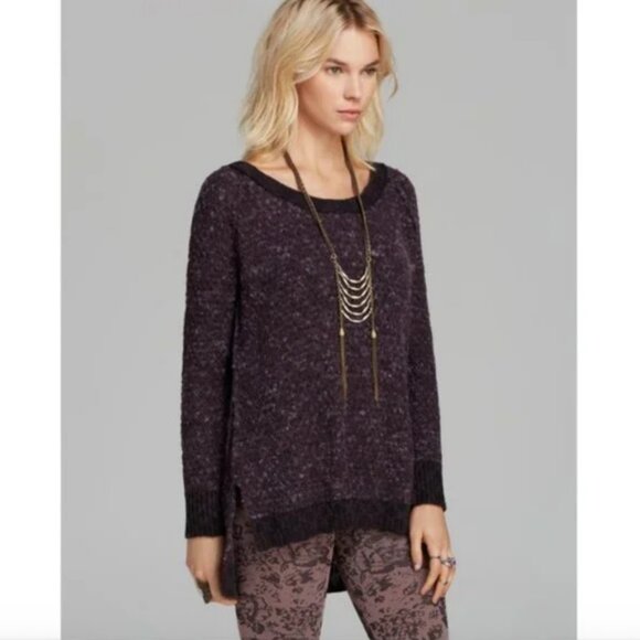 🪻 Free People Jeepster Wool-Blend Sweater | Size S - Picture 2 of 7